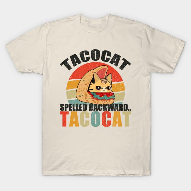 taco-cat T-Shirt by Tidio Art